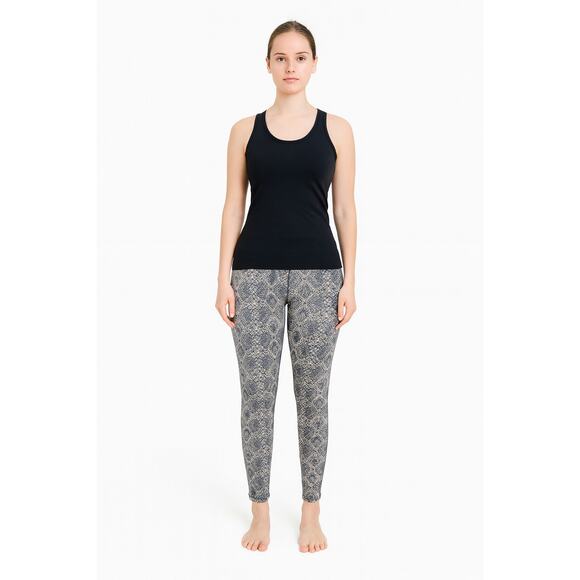 Athleta Snake Print Leggings – Size Medium – Excellent Condition - Picture 1 of 7